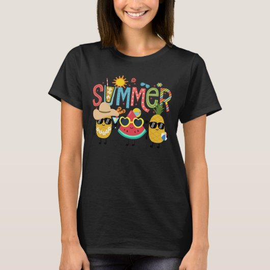 T-shirt Fruits d'été (Devant)