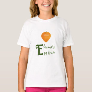 T-shirt Fruits d'oeuf et "E" initial
