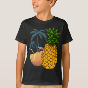 T-shirt Fruits exotiques Cocotiers Palmiers Tropical Summe