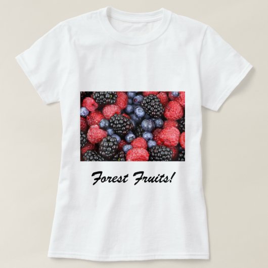 T-shirt Fruits forestiers (Design devant)