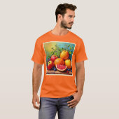 T-shirt Fruits frais dans un parfait mélange de design (Devant entier)