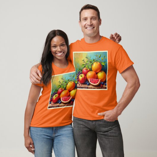 T-shirt Fruits frais dans un parfait mélange de design (Unisexe)