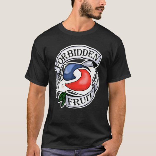 T-shirt Fruits interdits Stupide Ado Challenge Tattoo Pod (Devant)