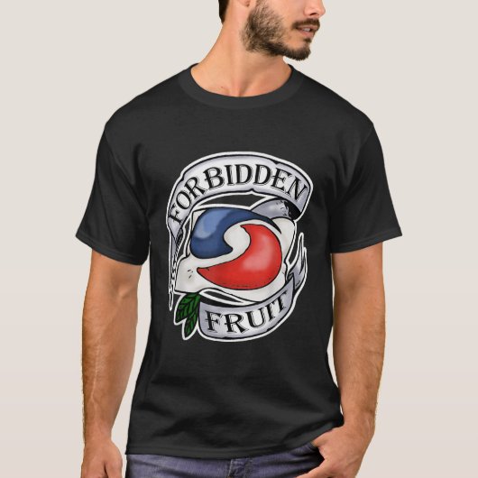 T-shirt Fruits interdits Stupide Ado Challenge Tattoo Pod (Devant)