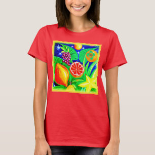 T-shirt Fruits tropicaux dans le ciel. Commandez dès maint