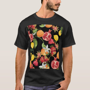 T-shirt Fruits tropicaux : Exotique Arrière - plan sans jo