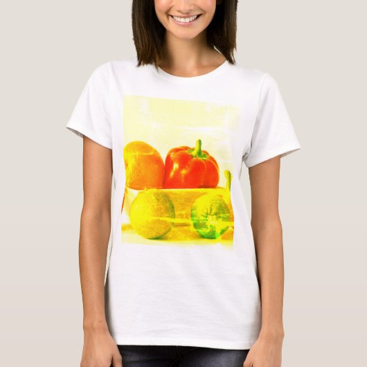 T-shirt "Fruits Vegetables" Belle Photo. Commandez dès mai (Devant)