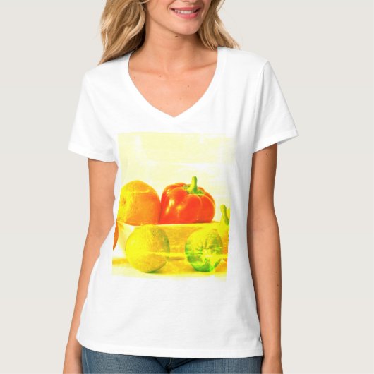 T-shirt "Fruits Vegetables" Belle Photo. Commandez dès mai (Devant)
