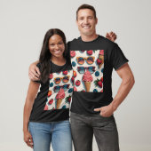 T-shirt Fruity Summer - Sunglass Cones & Berries Tee (Unisexe)