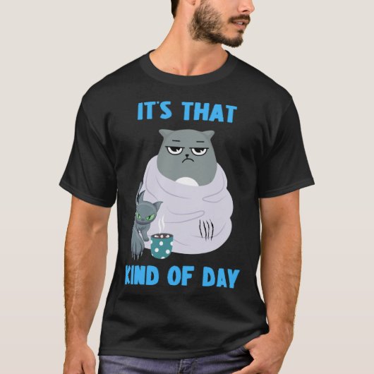 T-shirt Frumpy Cat with Not So Cute Kitten It's That Kind (Devant)