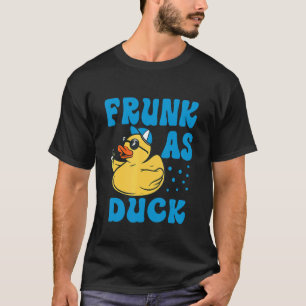 T-shirt Frunk As Duck Rubber Duck Boire Mème Humour 7