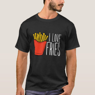 T-shirt Fry Français J'aime les frites
