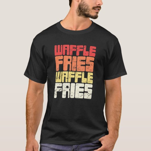 T-shirt Fry frite gaufre frite frites gaufre 1 (Devant)