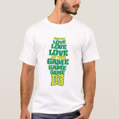 T-shirt FTL (vert et jaune) (Devant)