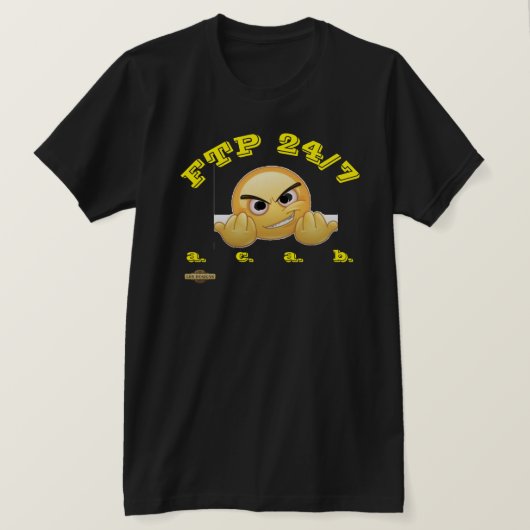 t-shirt "FTP 24/7" (Design devant)