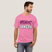 T-shirt FU CANCER...Cancer du sein (Devant entier)