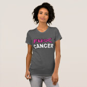 T-shirt FU CANCER...Cancer du sein (Devant entier)