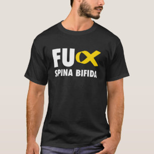 T-shirt FU Spina Bifida Ruban jaune - Spina Bifida