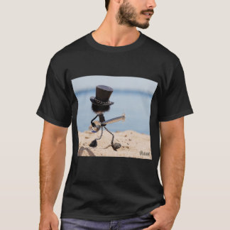 T-shirt Fubby guitariste avec chapeau look alike Slash.