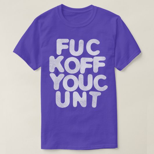 T-SHIRT FUC KOFF (Design devant)