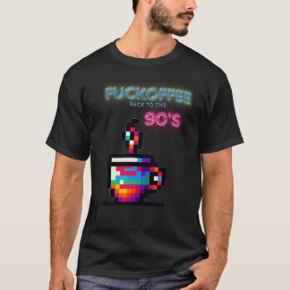 T-shirt Fuckoffee 90S