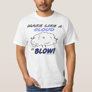 T-shirt "Fudsy Faces" - Valeur T-Shirt-Make Like a Cloud