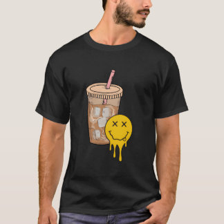 T-shirt Fueled By Iced Coffee And Anxiety Tal Health Both