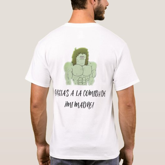T-SHIRT FUERTE POR MI MADRE (Dos)