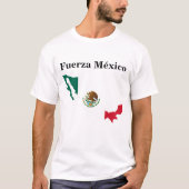 T-shirt Fuerza Mexique (Devant)
