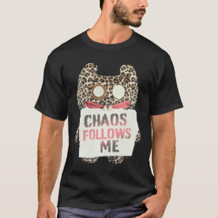 T-shirt Fuggler Chaos Me Suit Animal Print Monstre Pull