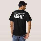 T-shirt FUGITIVE RECOVERY AGENT BADGE (Dos entier)