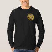 T-shirt FUGITIVE RECOVERY AGENT BADGE (Devant)