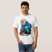 T-shirt Fuir de Tarkov anime (Devant entier)