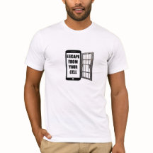 T-Shirt Fuir De Votre Cellule
