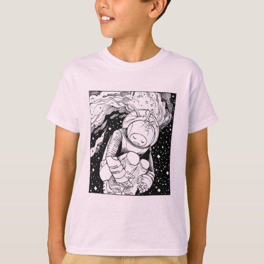 T-shirt "fuite" (Devant)