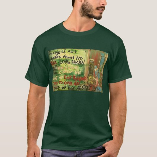 T-shirt Fuite à la C.I.A. (Devant)