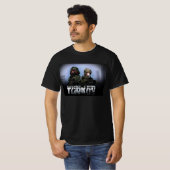 T-shirt fuite de tarkov fan art anime (Devant entier)