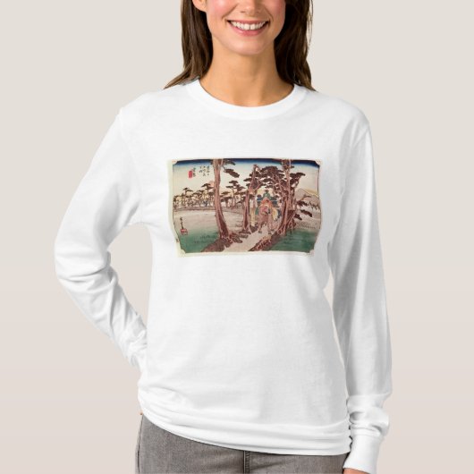 T-shirt Fuji de Yoshiwara (Devant)