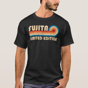 T-shirt FUJITA Nom de famille Retro Vintage 80s 90s Annive