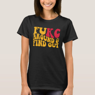T-shirt Fukc Autour Et Découvrez