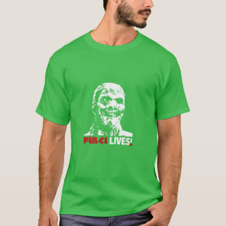 T-shirt Fulci vit Zombie Italien Horreur Movie Fan rétro