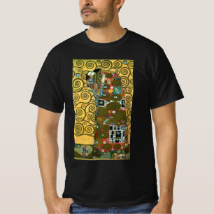 T-shirt Fulfillment aka The Embrace par Gustav Klimt
