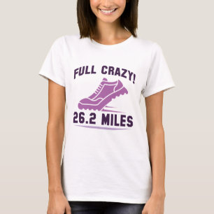 T-shirt Full Crazy 26,2 Miles