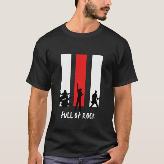 T-shirt Full Rock T-shart (Devant)