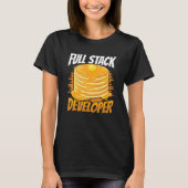 T-shirt Full Stack Developer Computer Science Programmer C (Devant)