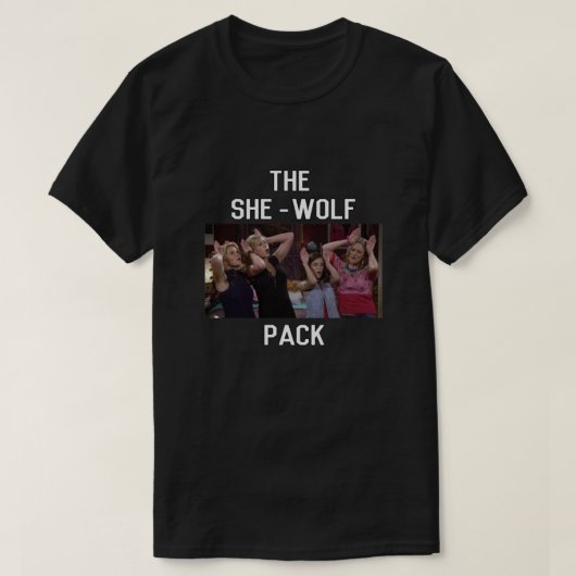 T-shirt Fuller House - la meute de loup (Design devant)