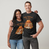 T-shirt Fully Booked for Fall Books Coffee Reading Pumpkin (Unisexe)