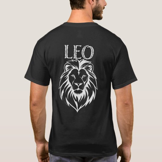 T-shirt Fully Customizable Leo Personalized  (Dos)