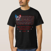 T-shirt Fully Customizable Patriotic 4th of July Design (Devant)