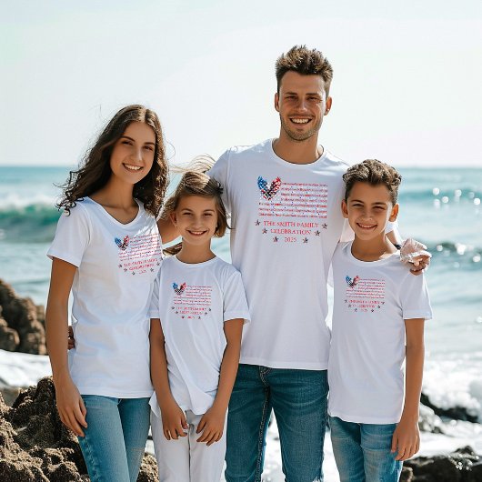 T-shirt Fully Customizable Patriotic 4th of July Design